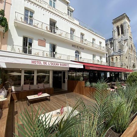 Hotel De L'Ocean Биарриц Экстерьер фото
