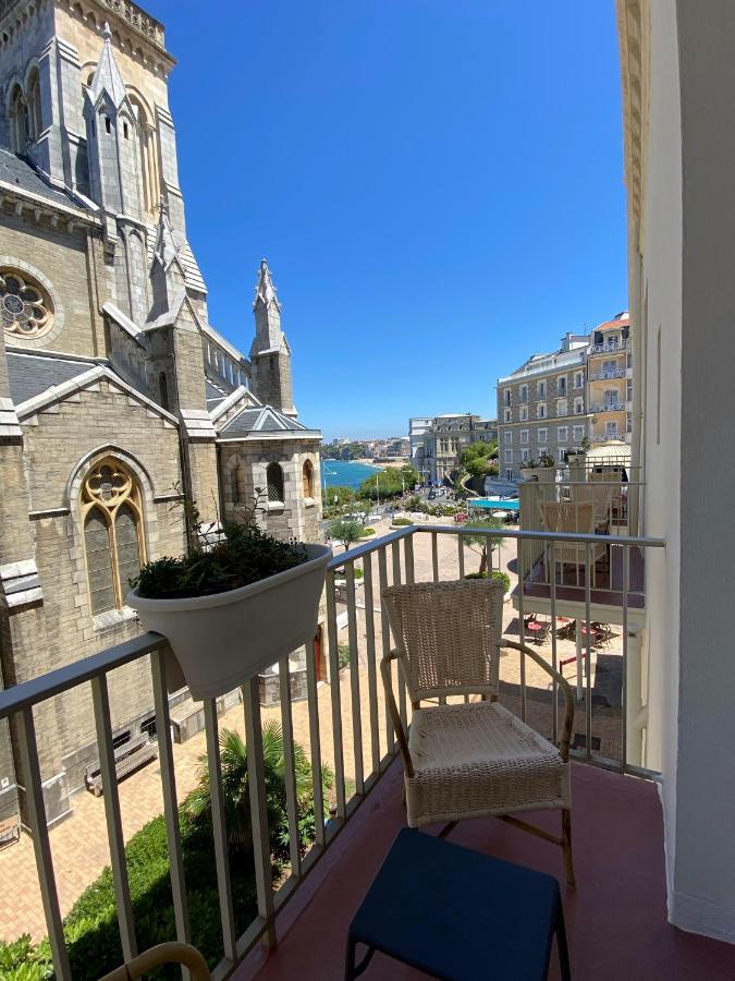 Hotel De L'Ocean Биарриц Экстерьер фото