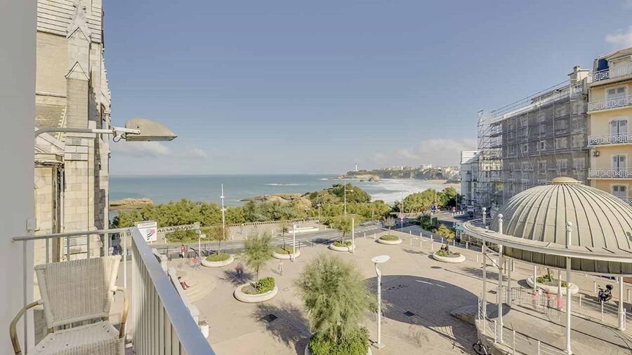 Hotel De L'Ocean Биарриц Экстерьер фото